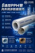  β晶型PPH管内外同步防腐指南